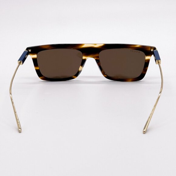 NEW AUTHENTIC GUCCI GG1437S 003 SQUARE MEN SUNGLASSES GUCCI - Picture 8 of 14